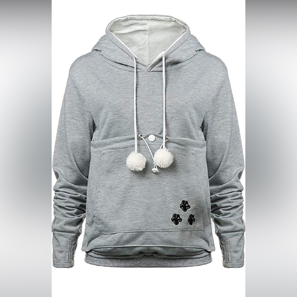 Brand New Cat Poxket Hoodie